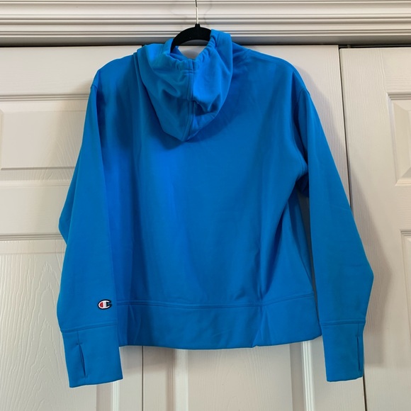 Champion Blue Hoodie- Size Small - Picture 2 of 3